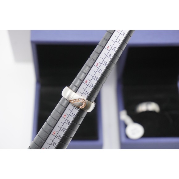 Lot of 2 Italo Wedding Band His and Hers Set Size (Her's SZ 7) (His SZ 9) - Picture 6 of 7